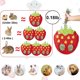thumbnail image 2 of 25*25*4cm Bolsa de heno colgante para animales Bolsa alimentadora de heno colgante Bolsa de alimentación para conejos Bolsa de heno para conejillos de indias Alimentador de heno Bolsa alimentadora para animales pequeños para conejos y cobayas Rojo Verde Cocina, Decoración y Otros, 2 of 4