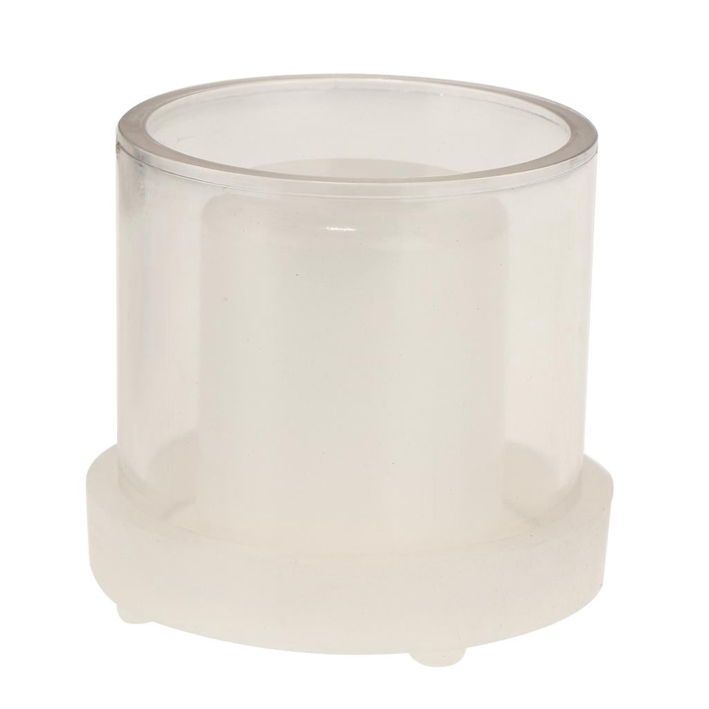 5xPlastic Cylinder Shape Candle Mould Tealight for Candle Making 50x50mm 5 Pcs