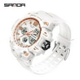 thumbnail image 6 of SANDA Fashion Sports Women's Watches Multifunction Waterproof Watch Analog Digital Wristwatch Casual Clock Relogio Feminino 942, 6 of 6