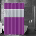 thumbnail image 5 of Lksixu Shower Curtain for Bathroom, 71"x71" PEVA Shower Curtain with See Through Top Window, Waterproof Quick-Drying Washable Shower Curtain with Hooks Modern Style Bathroom Decor for Bathrubs Spa, 5 of 9