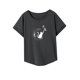 thumbnail image 4 of Camiseta para mujer verano señoras trajes femeninos camisa de cuello redondo para vacaciones oficina L, 4 of 7