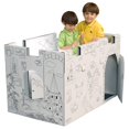 thumbnail image 4 of Casa de Juego Mi Propia Casa Castillo para Colorear Plegable, 4 of 6