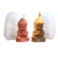 thumbnail image 4 of Molde de silicona para velas de Buda pequeño, elementos con forma de Amitabha, adornos para velas hechos a mano, 4 of 5