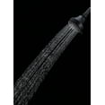 thumbnail image 3 of Mainstays 6-Setting Matte Black Shower Head, 3.5" Face with Rub-Clean Nozzles, 3 of 15