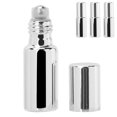thumbnail image 1 of Botellas Roll On, 3 piezas Botella de Perfume de Vidrio Profesional con Bola de Rodillo Botellas Roll On de Perfume Diseño a Prueba de Futuro, 1 of 14