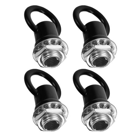 Tineasur Homeowners Business Owners Ceiling Hook Black 4Pcs