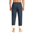 thumbnail image 2 of Fleece Lined Track Pants for Men Straight Leg Winter with Zipper Pockets, 2 of 3