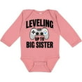 thumbnail image 3 of Inktastic Leveling Up to Big Sister Girls Long Sleeve Baby Bodysuit, 3 of 5