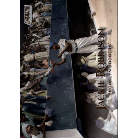 Collectible 2019 Stadium Club #70 Jackie Robinson Brooklyn Dodgers MLB Baseball Trading Card