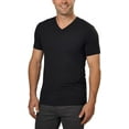thumbnail image 3 of Calvin Klein Underwear Men's V-Neck Cotton Stretch T-Shirt 3-pack Black M, 3 of 3