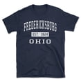 thumbnail image 1 of Fredericksburg Ohio Classic Established Men's Cotton T-Shirt, 1 of 1
