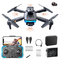 Drones With Camera for Adults Fmlxio Drone Drone With HD Camera, Foldable Drone Remote Control Quadcopter Toys Intelligent Obstacle Avoidance UAV, Wifi Fpv, Altitude Hold Start on Clearance