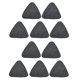 thumbnail image 1 of 10PCS Triangle Microfiber Cloth Dust Mop Replacement Head Pads Glass Cleaning Microfiber Sweeping R, 1 of 5
