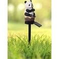 thumbnail image 2 of Lámpara LED Panda Resina Solar Bsvklp Impermeable para Exteriores Patio Paisaje Césped luz Cálida, 2 of 9