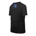 thumbnail image 3 of Men's-New Era  Black Minnesota Timberwolves Premium Wordmark T-Shirt, 3 of 5