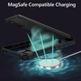 thumbnail image 5 of for Samsung Galaxy S20 FE Case  Built in Stand & Ring Holder[Compatible with MagSafe],  Grade Shockproof Protective Phone Case for Samsung S20 FE 4G/5G, Blue, 5 of 16