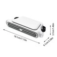 thumbnail image 3 of Car Seat Fan , USB Car Headrest Fan 3 Wind Speeds USB-Powered, Front Rear Seat Backseat Vehicle Cooling Fan for Car Truck, 3 of 5