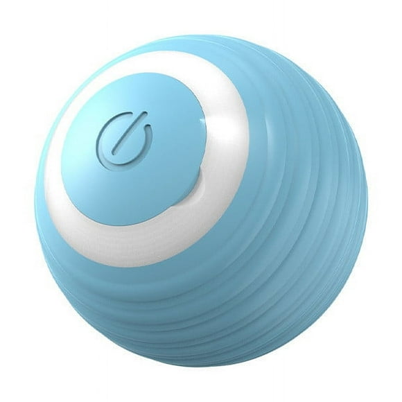 Pelota rodante interactiva para mascotas | Evitación automática de obstáculos | Juguete inteligente con sensor de movimiento para perros y gatos | Rollos de Saltos Aleatorios | Caucho TPR Soft | USB