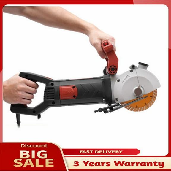 Wall Chaser Electric Brick Wall Chaser Concrete Cutter Notcher Groover 4800W