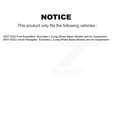 thumbnail image 2 of Transit Auto Rear Complete Shocks Strut and Coil Spring Mount Assemblies Pair for Car 2007-2022 Ford Expedition Lincoln Navigator Excludes L (Long Wheel Base) Models Air Suspension - K78A-100249, 2 of 2