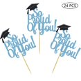 thumbnail image 5 of Topers para cupcakes DOMOO OF DREAMS Graduación 24 piezas, 5 of 5