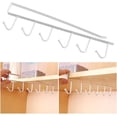 thumbnail image 3 of Portavasos de hierro Sincero estante de almacenamiento colgante blanco, 3 of 5