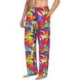 thumbnail image 6 of Hirioo Colorful Bananas for Women's PJ Pajama Pants Sleep Pants Women's Home Trousers with Pockets,S-3XL-Medium, 6 of 6