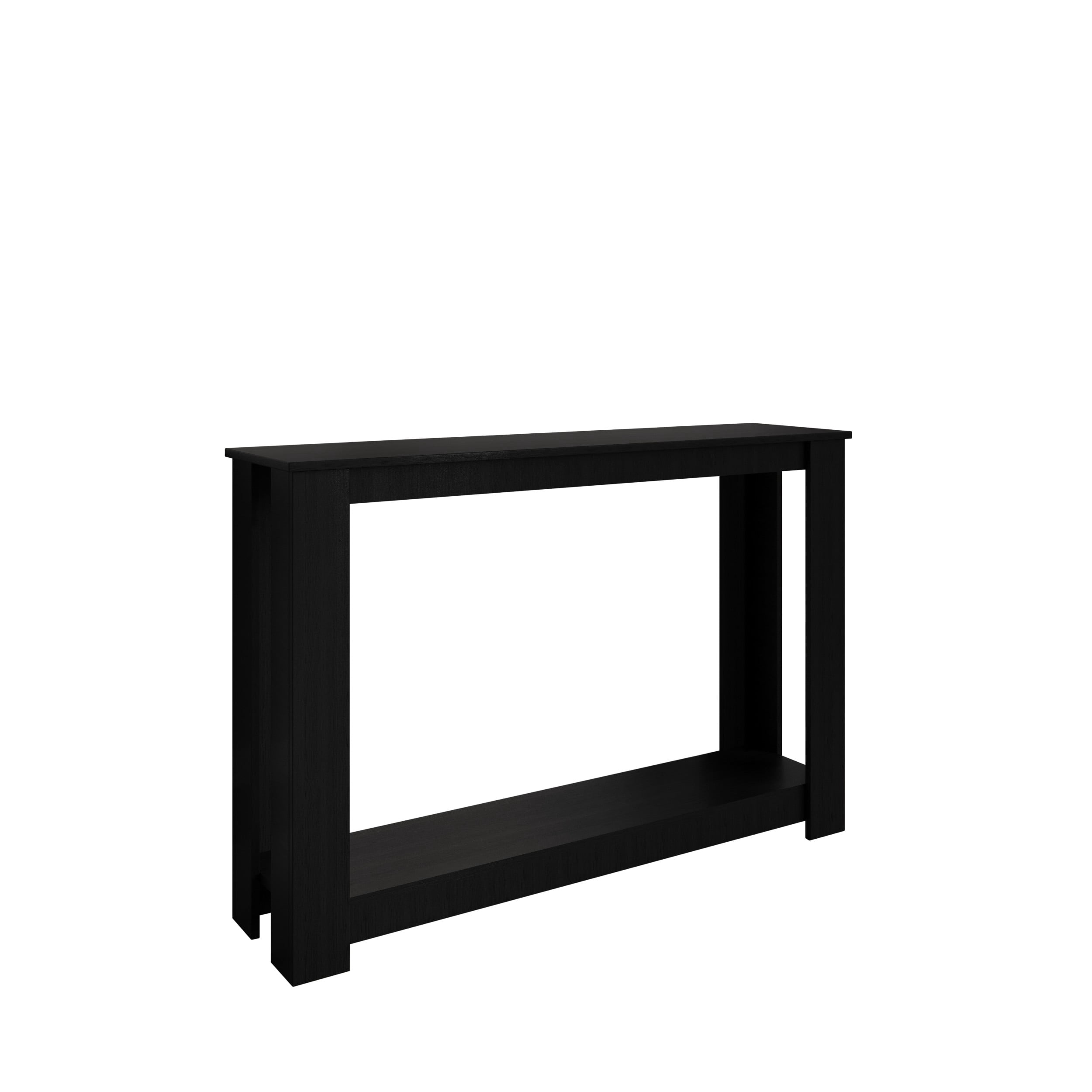 Home Design Dearborn 48" Console Table, Modern Indoor Entryway Sofa Table with Open Shelf for Living Room, Hallway & Foyer