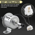 thumbnail image 4 of 12V Electric Fuel Feed Pump 129612-52100 Replacement for Yanmar 4TNV88 3TNV88 4TNV84 Takeuchi TB230 Hitachi ZX30U-2 ZX35U-2, 4 of 5