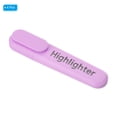 thumbnail image 3 of Unique Bargains Highlighter, Broad Point, Purple, 4 Count, 4 Pack, 3 of 6