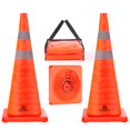 thumbnail image 1 of Conos de seguridad vial RoadHero de 28 cm con cuello reflectante, paquete de 2, 1 of 9