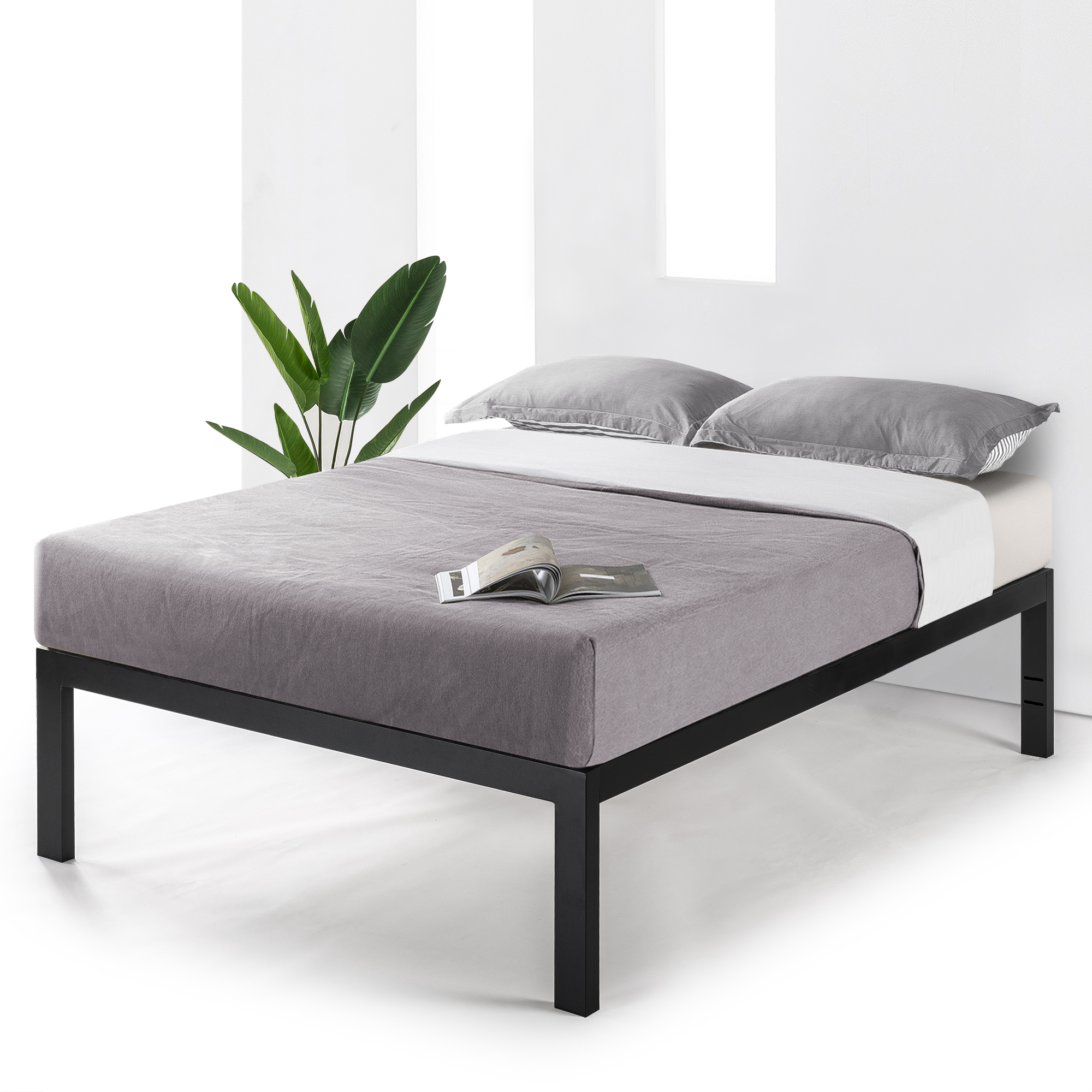 Mellow JustMallet Frame 18" Heavy Duty Steel Platform Beds ...