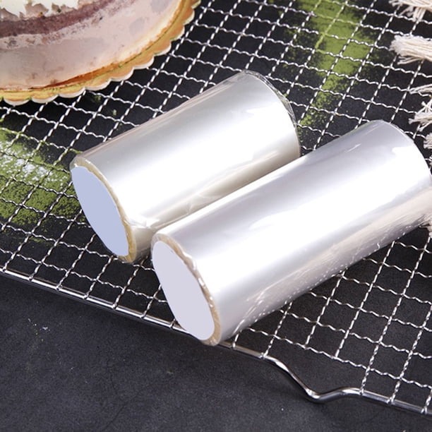 Colliers De Gâteaux Transparents 8cm X 10m - Ruban Décoration PP Pour Pâtisserie Et Emballage