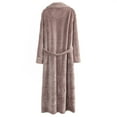 thumbnail image 2 of Richie House Women's Plush Soft Warm Fleece Bathrobe RH1591, 2 of 2