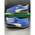 thumbnail image 4 of New PU & MA Palermo Lace Up Mens Size 9.5 Blue Sneakers Casual Shoes 396463 07, 4 of 6