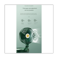 Desktop Lamp Fan Foldable Retractable Small Fan Mini Portable Charging