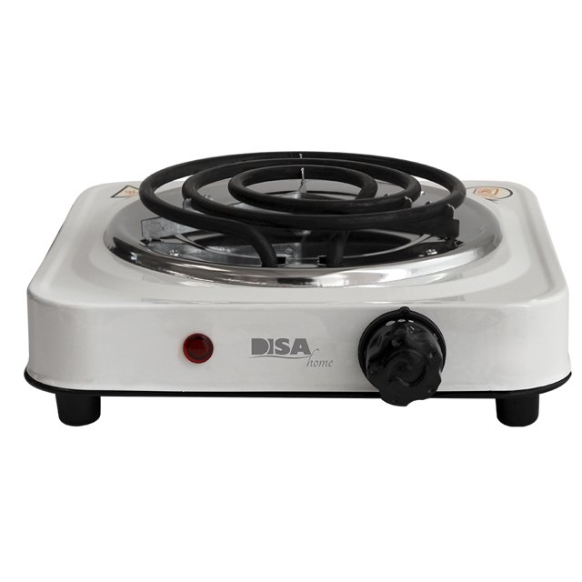 Parrilla electrica Disa Home PARREL-1TB sencilla Blanco con Termostato