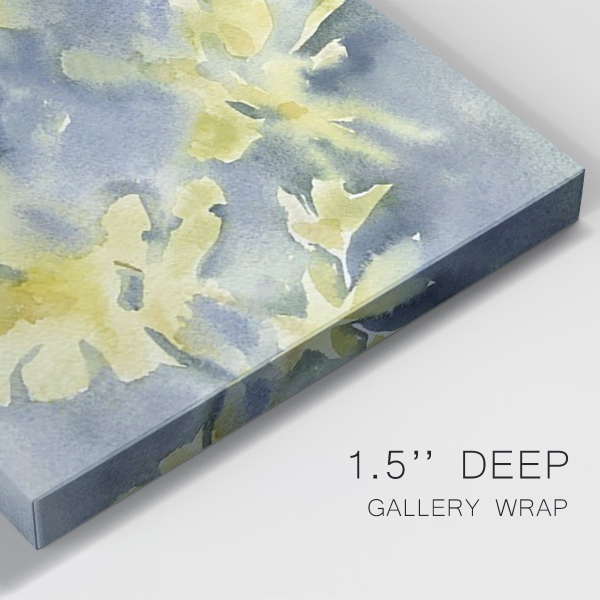 Forsythia Blooms II Premium Gallery Wrapped Canvas - Ready to Hang