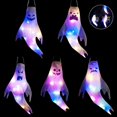 thumbnail image 3 of Halloween Glowing Ghost Windsock Flag With Led Light Party Hanging Decor, 3 of 5