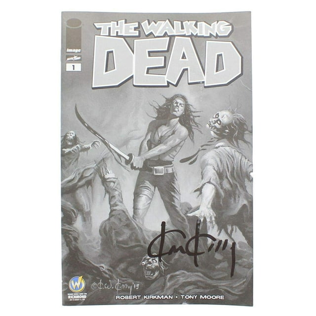 Cómic Toynk The Walking Dead #1 WW Richmond Exclusive