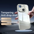 thumbnail image 4 of ELEHOLD for iPhone 14 Case,Camera Lens Protector Crystal Clear Non-Yellowing Shockproof Anti-Scratch Transparent Hard Back Slim Fit Case for iPhone 14,White, 4 of 6