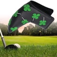 thumbnail image 1 of Fundas para cabezas de palos de golf Cubierta de protección de cabeza de palo de golf en forma de L Protector de mazo de golf de PU impermeable FLhrweasw  Nuevo, 1 of 9