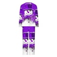 thumbnail image 5 of Censtreet Christmasomen's Pajama Sets Long Sleeve Sleepwear Nightwear Soft Pjs Lounge Sets, 5 of 6