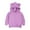 Purple, variant on Godderr Kids Boys Girls Hooded Sweatshirt,Toddler Boys Girls Hoodie Sweatshirt,Spring Autumn Padded Coats Outwear for Boys Girls 4Y-12Y
