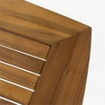 thumbnail image 4 of Noble House Sunqueen 71" Wooden Patio Dining Table in Teak, 4 of 10