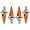 Orange, variant on Car License Plate Screws Spike Shape License Plate Fasteners bolt 4Pcs Anti Theft License Plate Screw Frame Kit Fit for Most Vehicle Motorcycles Trucks (orange)