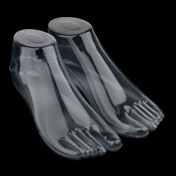 Women Feet/Foot Display Shoes Socks Model for Clear