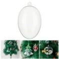 thumbnail image 2 of Clode Christmas with Hole Transparent Drop Shaped Fillable Decorative Hanging Decorations Garlands Decorations Christmas and, 2 of 9