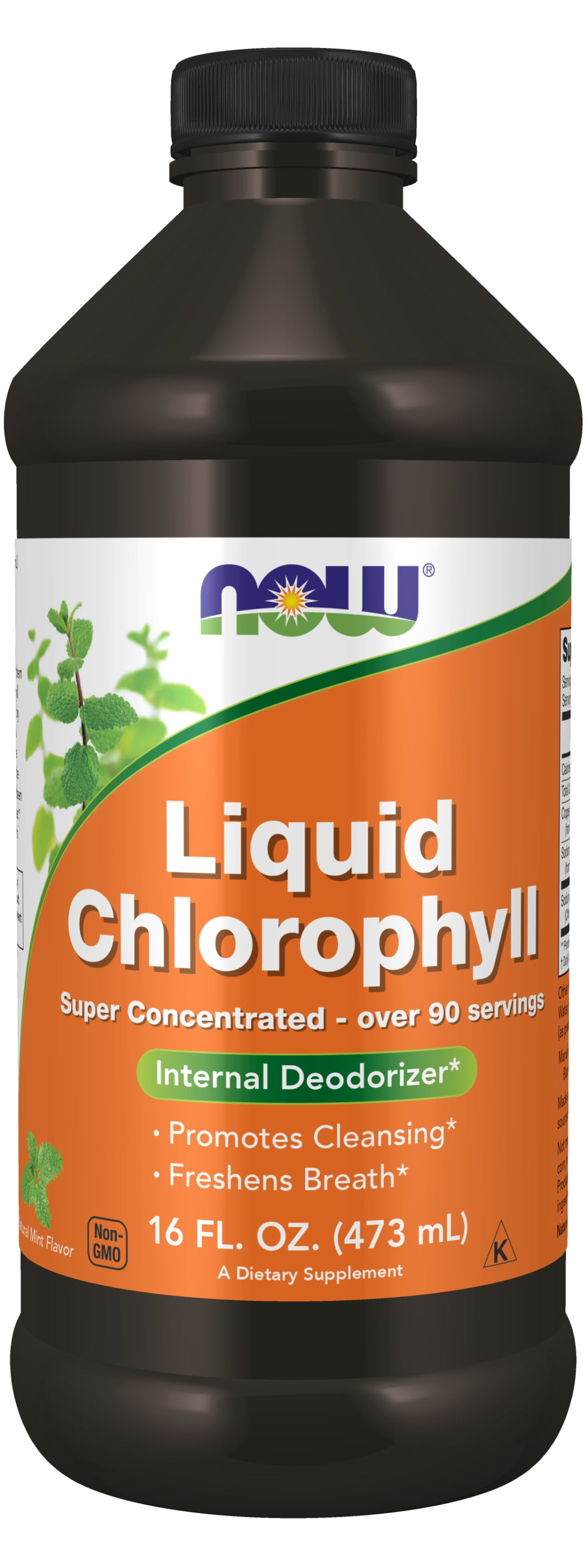 NOW Supplements, Liquid Chlorophyll, Super Concentrated, Internal