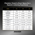 thumbnail image 3 of Parlante KICKER 52OA6B de 6" resistente a la intemperie para interior y exterior, 3 of 9